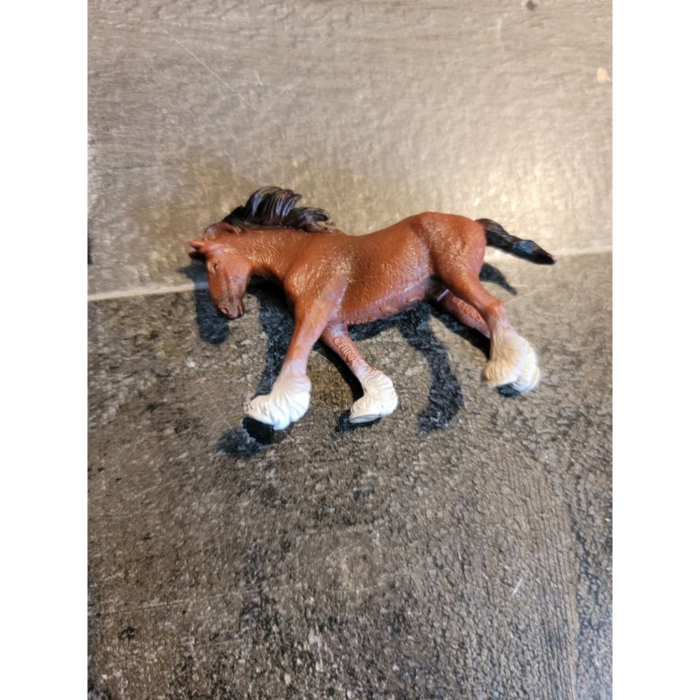 Mini brown horse 2018 toy figure
